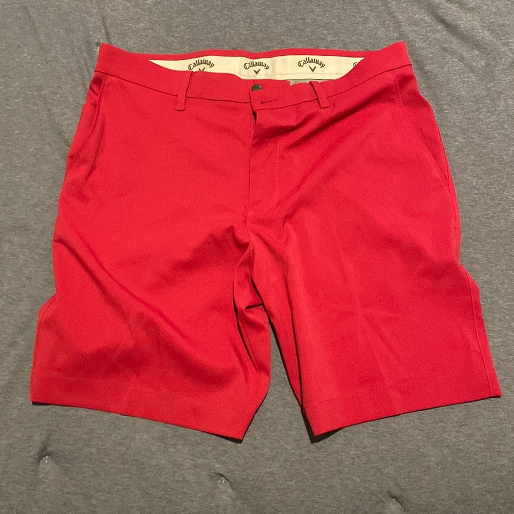 Pink Callaway Golf Shorts